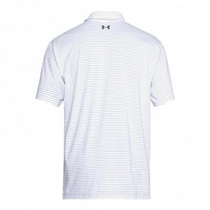Рубашка поло мужская Модель: UA Playoff Polo-WHT/BBS/RHG Бренд: Un*der Arm*our
