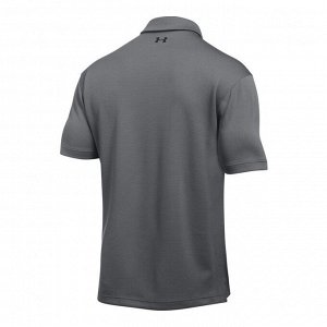 Рубашка поло мужская Модель: Tech Polo-GPH/BLK/BLK Бренд: Un*der Arm*our