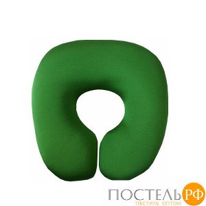 Подушка под шею «Детская» (Апш02дет08, 29х29, Зеленый, Кристалл, Микрогранулы полистирола)