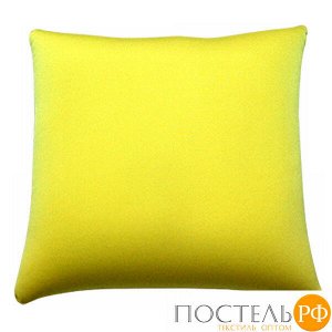 Подушка игрушка «Релакс» (Ап01рел04, 30х30, Желтый, Кристалл, Микрогранулы полистирола)