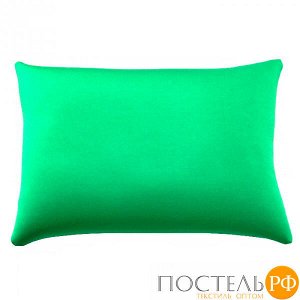 Подушка игрушка «Релакс» (Ап01рел13, 40х30, Зеленый, Кристалл, Микрогранулы полистирола)