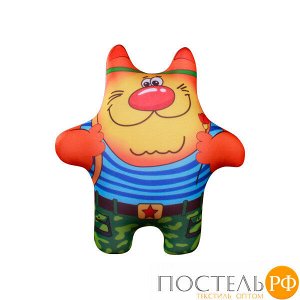 Игрушка «Котофей Защитник» (T3229C1706A001MC, 32х29, Оранжевый, Кристалл, Микрогранулы полистирола)