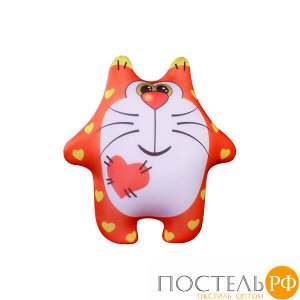 Игрушка «Котофей Любимка» (T3229C1706A002MC, 32х29, Оранжевый, Кристалл, Микрогранулы полистирола)