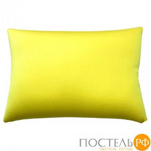 Подушка игрушка «Релакс» (Ап01рел14, 40х30, Желтый, Кристалл, Микрогранулы полистирола)