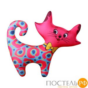 Игрушка «Котейка» (T3336C1704A001PN, 33х36, Розовый, Кристалл, Микрогранулы полистирола)