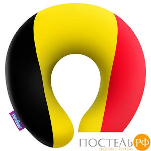 Подушка под шею «Флаги» (H2929C0103B005MK, 29х29, Бельгия, Разноцветный, Бифлекс, Микрогранулы полистирола)