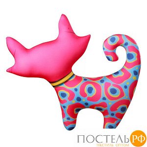 Игрушка «Котейка» (T3336C1704A001PN, 33х36, Розовый, Кристалл, Микрогранулы полистирола)