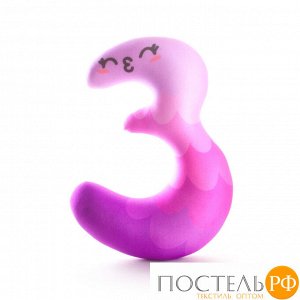 Игрушка «Веселые цифры»  (T3726C0818B002PU, 37х26, Фиолетовый, Бифлекс, Микрогранулы полистирола)