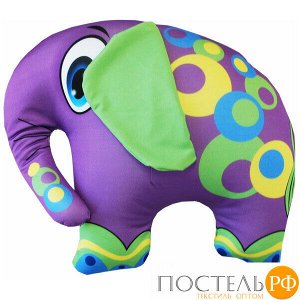 Игрушка «Слон» (Аи02жив06, 33х28, Фиолетовый, Кристалл, Микрогранулы полистирола)