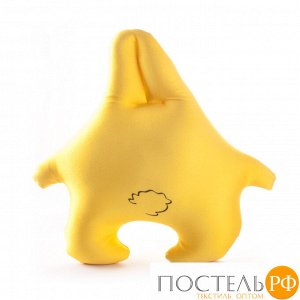 Игрушка «Зайчишка» (T3533C1901B008YL, 35х33, Желтый, Бифлекс, Микрогранулы полистирола)