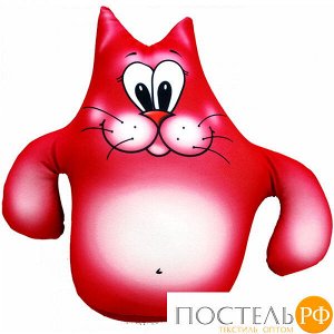 Игрушка «Кот Валера» (Аи02вал01, 39х27, Красный, Кристалл, Микрогранулы полистирола)