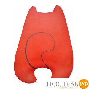 Игрушка «Кот милашка» (АБ000047, 24х31, Красный, Кристалл, Микрогранулы полистирола)