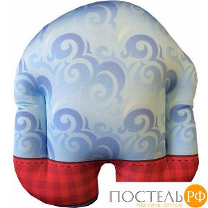 Игрушка «Баран в штанах» (Аи29ове08, 30х30, Голубой, Кристалл, Микрогранулы полистирола)