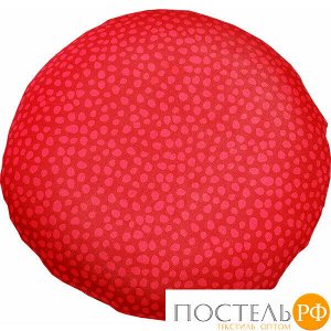 Подушка игрушка «Фрукты» (Аи17дол16, 33х33х9, Гранат, Красный, Кристалл, Микрогранулы полистирола)