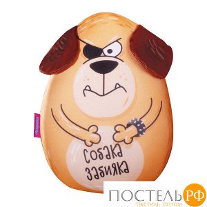Игрушка «Собака с эмоциями» (T3021C1708A801OR, 30х21, Забияка, Оранжевый, Кристалл, Микрогранулы полистирола)