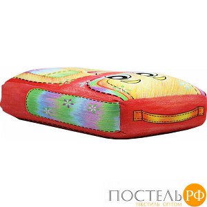 Подушка игрушка «Рюкзак» (Ап16сен10, 31х22х6, Красный, Кристалл, Микрогранулы полистирола)