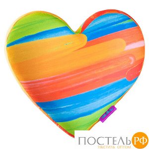 Игрушка «Сердце 3D Палитра цвета» (T2825C1701A113MC, 28х25х10, Разноцветный, Кристалл, Микрогранулы полистирола)