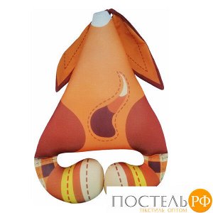 Игрушка «Собака ушастик» (АБ000039, 27х36, Коричневый, Кристалл, Микрогранулы полистирола)