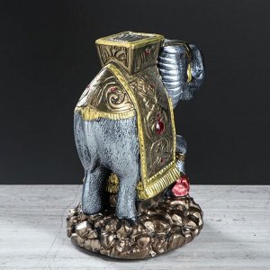 Статуэтка "Слон на камнях" 25 см