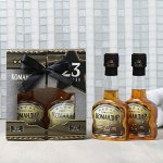 Набор &quot;Командир&quot; гель для душа коньяк, шампунь коньяк