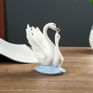 Сувенир керамика "Лебеди милуются"МИКС 12х9х5,5 см