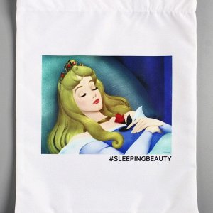 Сумка текстильная «Спящая красавица»?, 31 x 40,5 см, отдел без молнии, без подклада