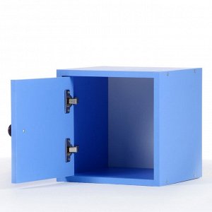 Полка-ящик для стеллажа Кубик Рубик, Синий
