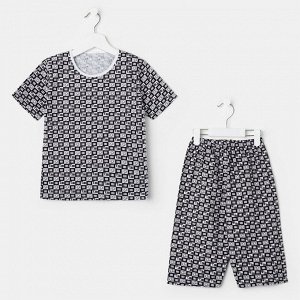 Пижама для мальчика, цвет микс, рост 146-152 см (40)
