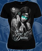 Футболки женские Secret of Dreams (Светится в темноте и ультрафиолете)