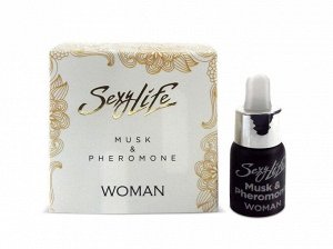 Женские духи с феромонами Sexy Life Musk&Pheromone - 5 мл.