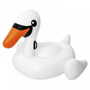 Игрушка надувная для плавания "Лебедь", с ручками 201*160см (41109)