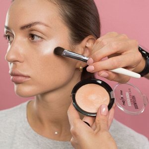 Хайлайтер Belor Design Incredible hollywood тон 2 жемчужно-розовый. 7,3г