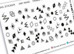 STIKERS - НАКЛЕЙКИ С ЛИПКИМ СЛОЕМ