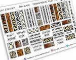 STIKERS - НАКЛЕЙКИ С ЛИПКИМ СЛОЕМ