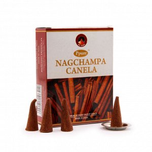 Благовония Ppure конусы Nagchampa Canela (Cinnamon) 10 шт.