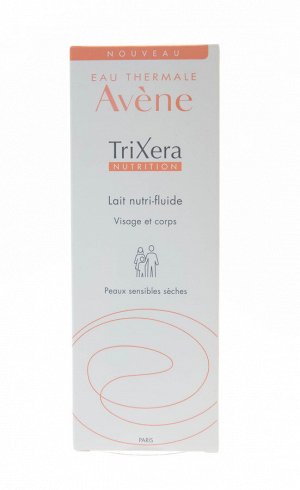 Авен Трикзера Nutrition Легкое питательное молочко, 200 мл (Avene, TriXera+)