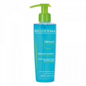 Биодерма Очищающий гель для жирной и проблемной кожи, 200 мл (Bioderma, Sebium)