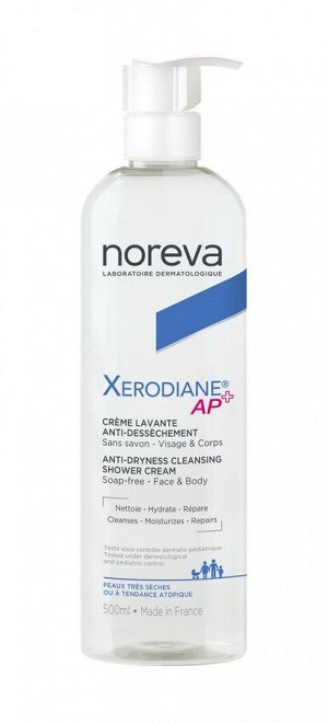 Норева Смягчающий очищающий крем для душа, 500 мл (Noreva, Xerodiane AP+)