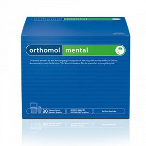 Ортомол Mental Витаминный комплекс порошок + капсулы №30 (Orthomol, Для женщин)