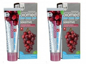 Сплат Набор BioMed Сенситив зубная паста 100 мл*2 штуки (Splat, Biomed)