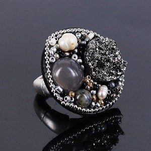 HIT! 2в1: стильное кольцо + кольцо для платка
