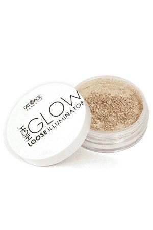 L'atuage Хайлайтер рассыпчатый HIGH GLOW тон 805 золотой песок