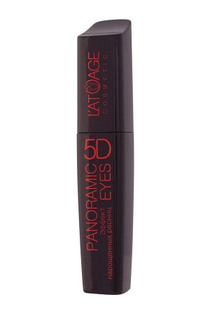 L'atuage Тушь для ресниц PANORAMIC EYES 5D НАТУРАЛЬНАЯ щеточка
