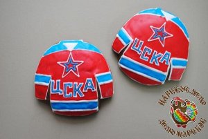 108-21 - Манишка хоккейная ЦСКА