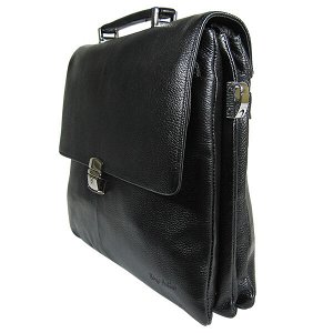 Портфель Borgo Antico. Кожа. 5859-7 black