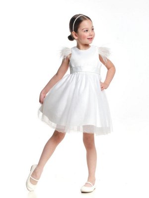 Платье (98-116см) UD 6965(1)белый