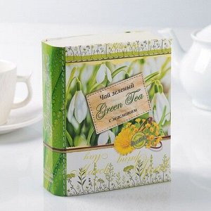 Чай зеленый Книга " Времена года" с жасмином