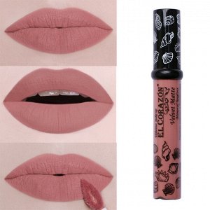 Помада жидкая Velvet Matte-Натурально-бежевый