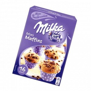 Смесь для выпекания мини-кексов Milka Mini Muffins