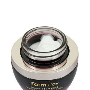 FarmStay Grape Stem Cell Wrinkle Repair Eye Cream Омолаживающий крем для кожи вокруг глаз  с фито-стволовыми клетками